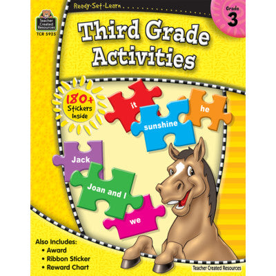 Ready-Set-Learn: 3rd Grade Activities [TCR5925]