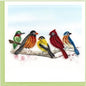 Quilled Songbirds Greeting Card [BL1182]