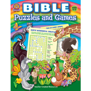 Bible Puzzles and Games [TCR7047]