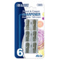 BAZIC Single Hole Metal Pencil Sharpener (6/Pack) [1919]