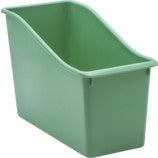 Eucalyptus Green Plastic Book Bin [TCR20461]