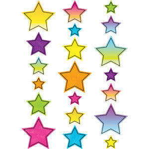 Brights 4Ever Stars Accents - Assorted Sizes [TCR3926]