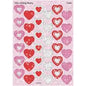 Shimmering Hearts Sparkle Stickers [T6306]