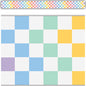 Cool for School Checkers Straight Border Trim [TCR9310]