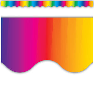 MULTICOLOR SCALLOPED BORDER [TCR4177]
