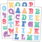 WATERCOLOR ALPHABET STICKERS [TCR8196]