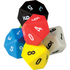 10 Sided Dice 6-Pack [TCR20805]