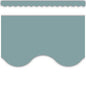 Stone Blue Scalloped Border Trim [TCR6693]