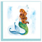 Quilled Mermaid Greeting Card [BL1368]