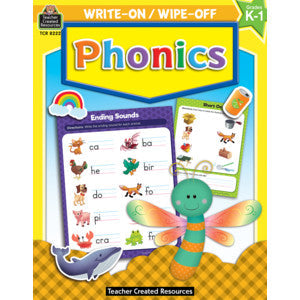 Write-On/Wipe-Off: Phonics [TCR8222]
