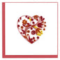 Quilled Heart Greeting Card [LV202]