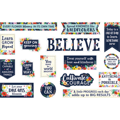 Wildflowers Mini Bulletin Board [TCR6703]