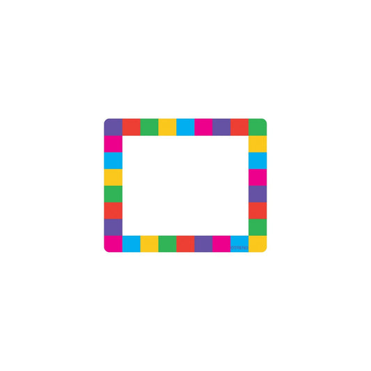 Rainbow Plaid Terrific Labels [T68015]