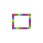 Rainbow Plaid Terrific Labels [T68015]