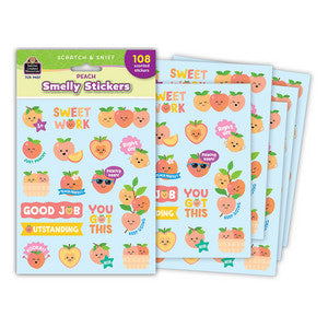 Peach Smelly Stickers [TCR9457]
