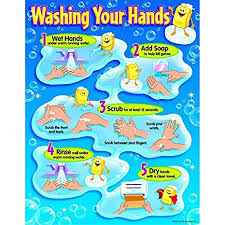 Washing Your Hands Learning Chart 17x22 [T38085]