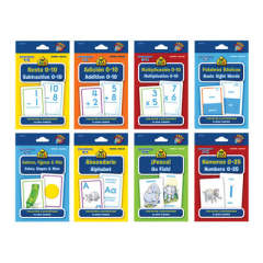 SCHOOL ZONE Tarjetas Escolares Educativas Colors Shapes & More Flash Cards [34086]