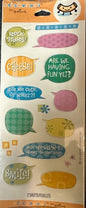 Stickeroni Positive Sayings Stickers 2 Sheet [99SS1037]