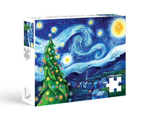 Silent Night, Starry Night Puzzle - 1000 Pieces [ZHA1089]