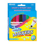 BAZIC 8 Colors Broad Line Jumbo Washable Markers [1225]