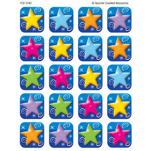 Colorful Stars Stickers [TCR5742] (D)