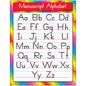 Manuscript Alphabet Zaner-Bloser Learning Chart 17x22 [T38134]