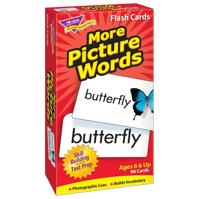 More Picture Words Drill Flashcards [T53005]