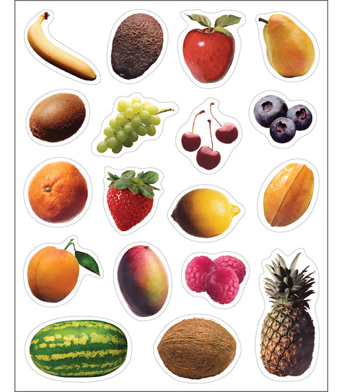 Fruit: Photographic Shape Stickers [CD168008]