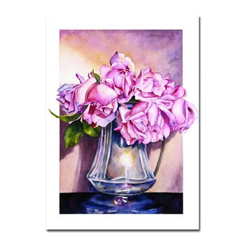 Belle of Portugal Roses Sympathy Card [2379SY]