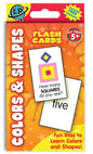 6 PK FLASH CARDS COLORS AND SHAPES [P480262]