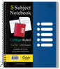 iSCHOLAR XPRESSION 5SUB POLY COVER CR 200SH [59716]