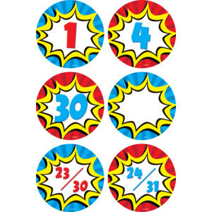 Superhero Calendar Days [TCR5589]