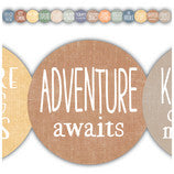 Moving Mountains Positive Sayings Die-Cut Border Trim [TCR9130]