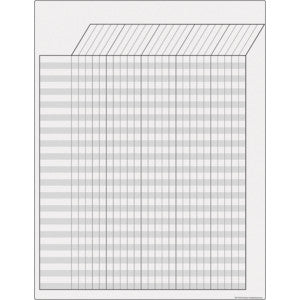 White Incentive Write-On/Wipe-Off Chart 17x22 [TCR7918]