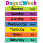 Colorful Days of the Week Chart 17x22 [TCR7489]