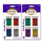BAZIC 8g / 0.28 Oz. 4 Primary Color Glitter Shaker [3442] [3442]