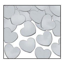 CONFETTI HEARTS SILVER 1oz [50622S]