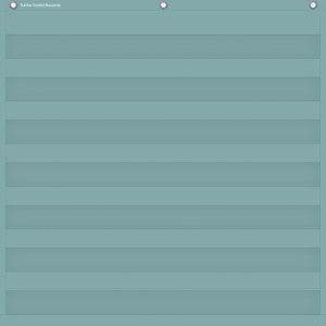Calming Blue 7 Pocket Chart [TCR20101]