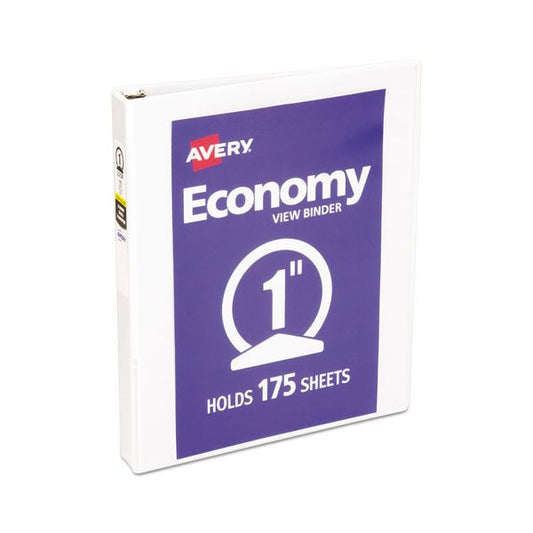 Avery White View Binder 1 inch [AVE05711]
