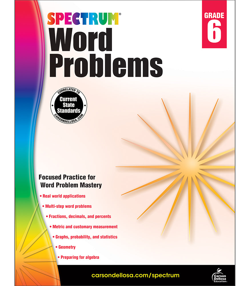 WORD PROBLEMS GRADE 6 [CD704492]