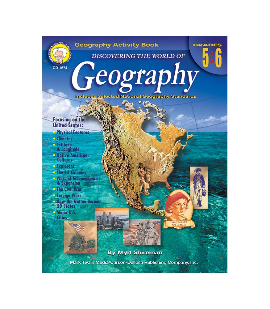 Discovering the World of Geography Grades 5-6 [CD1574]