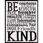 Modern Farmhouse Be Kind Chart 17x22 [TCR7998]