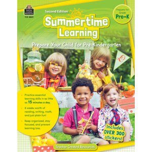 Summertime Learning Grade PreK [TCR8839]