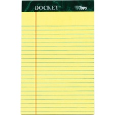 TOPS Jr. Legal Rule Docket Writing Pads 12 Pack [TOP63350]