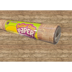 Better Than Paper Bulletin Board Roll - Rustic Wood [TCR77884]