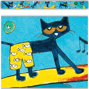 Pete the Cat Straight Border Trim [TCR60325]