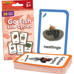 Go Fish: Life Cycles Flash Cards [TCR62321]