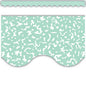 Composition Green Scalloped Border Trim [TCR9314]