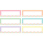 Pastel Pop Rainbow Labels Magnetic Accents [TCR77057]