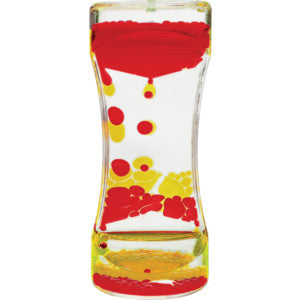 Red & Yellow Liquid Motion Bubbler [TCR20964]